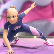Скрин игры Для девочек: Бродилки с Барби