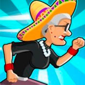скрин игры Бешенная бабка в Мексике
