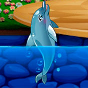 скрин игры Шоу дельфинов 5