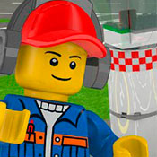 скрин игры Аэропорт в Лего сити