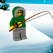 скрин игры Лего сити: Веселая рыбалка
