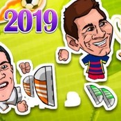 Скрин игры Футбол головами: Легенды 2019 года
