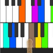 Скрин игры Пианино для кота
