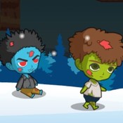 Скрин игры Дружные зомби на 3 человека